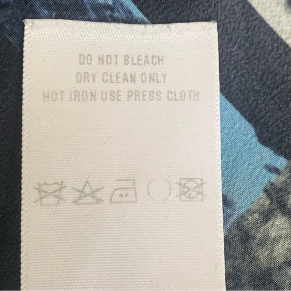 EDUN Silk Draped Dress Size Medium - Picture 10 of 11